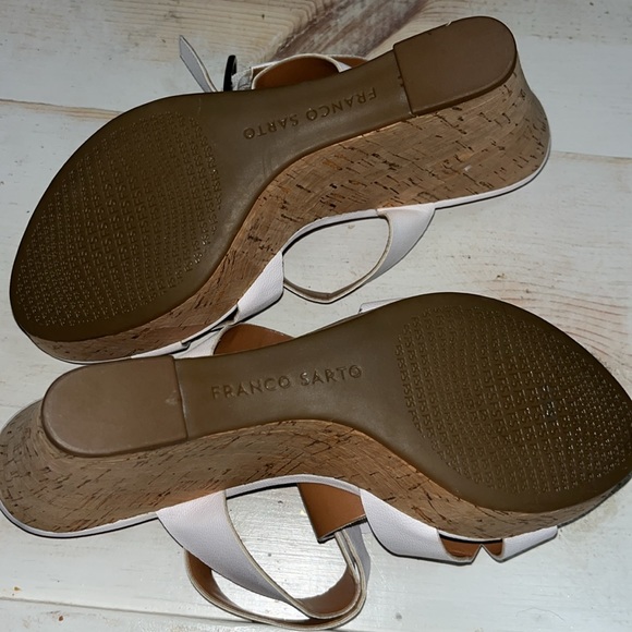Franco Sarto Cork Wedge Sandals size 9 NWOT - Picture 8 of 8